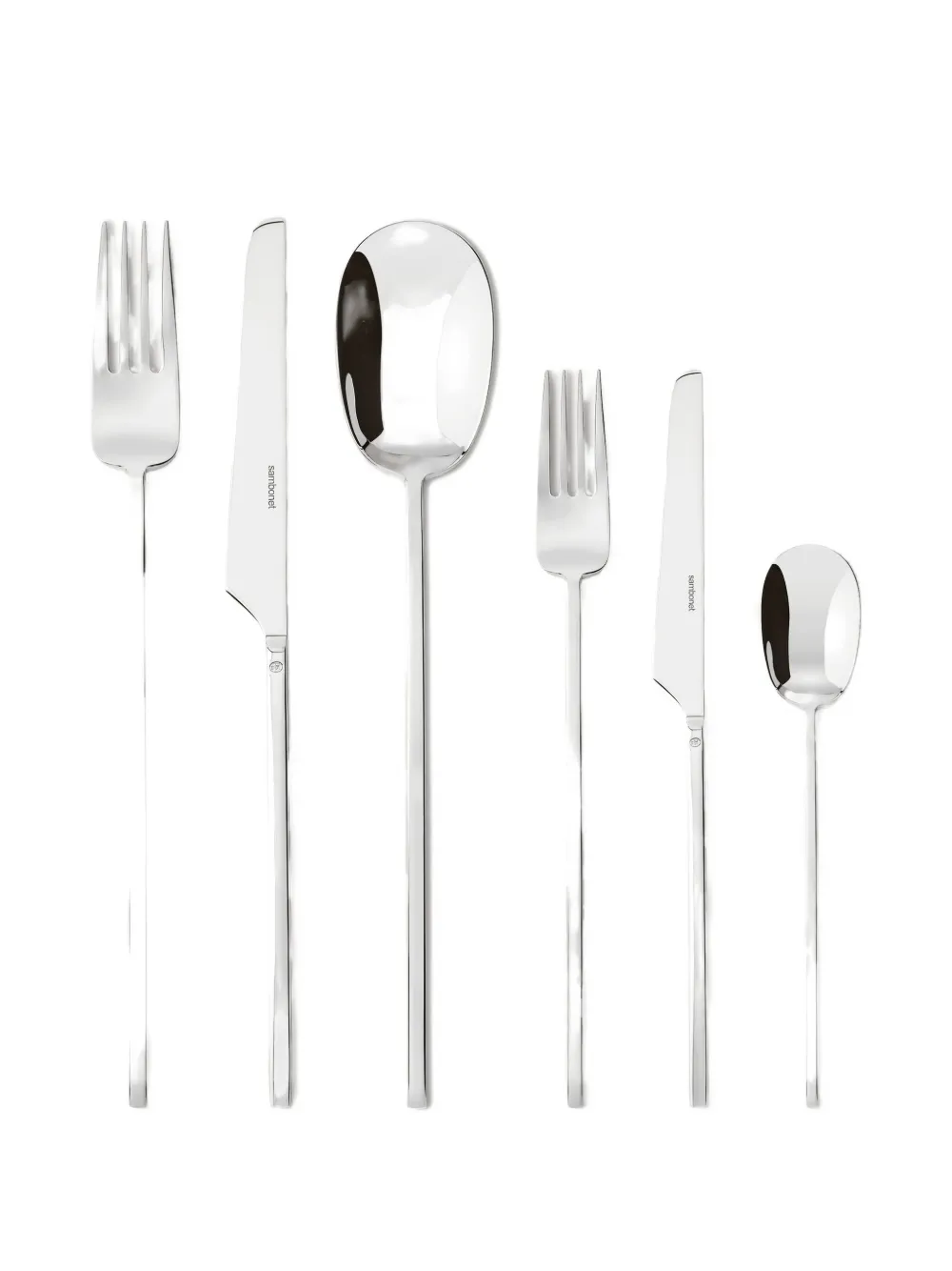 Sambonet stainless steel cutlery set  (6-person setting) | Silver | Image 1