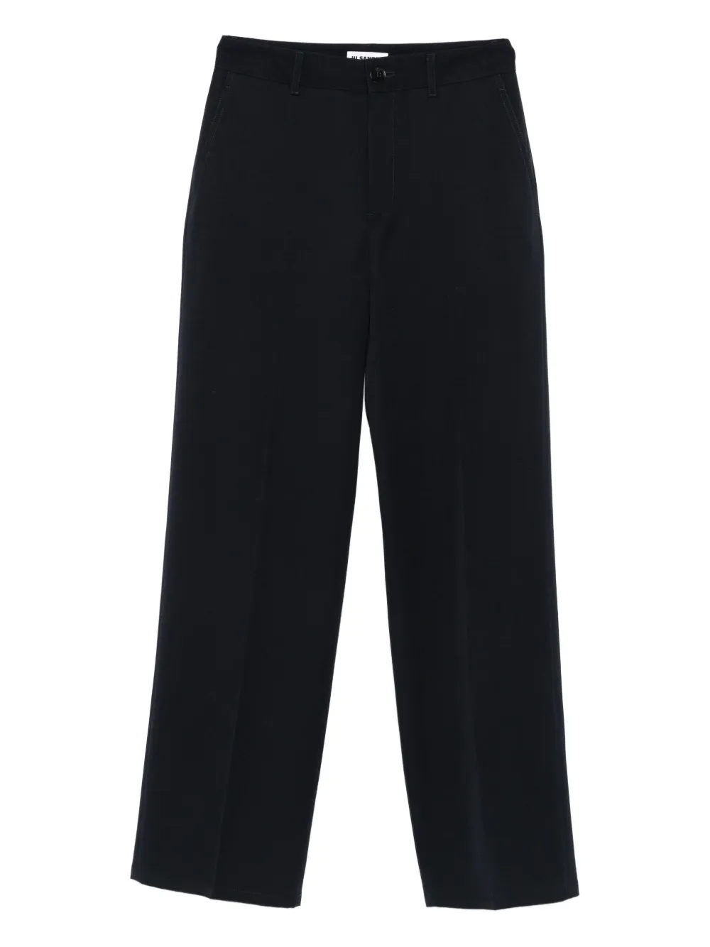 Jil Sander button-fastening trousers | Blue | Image 1