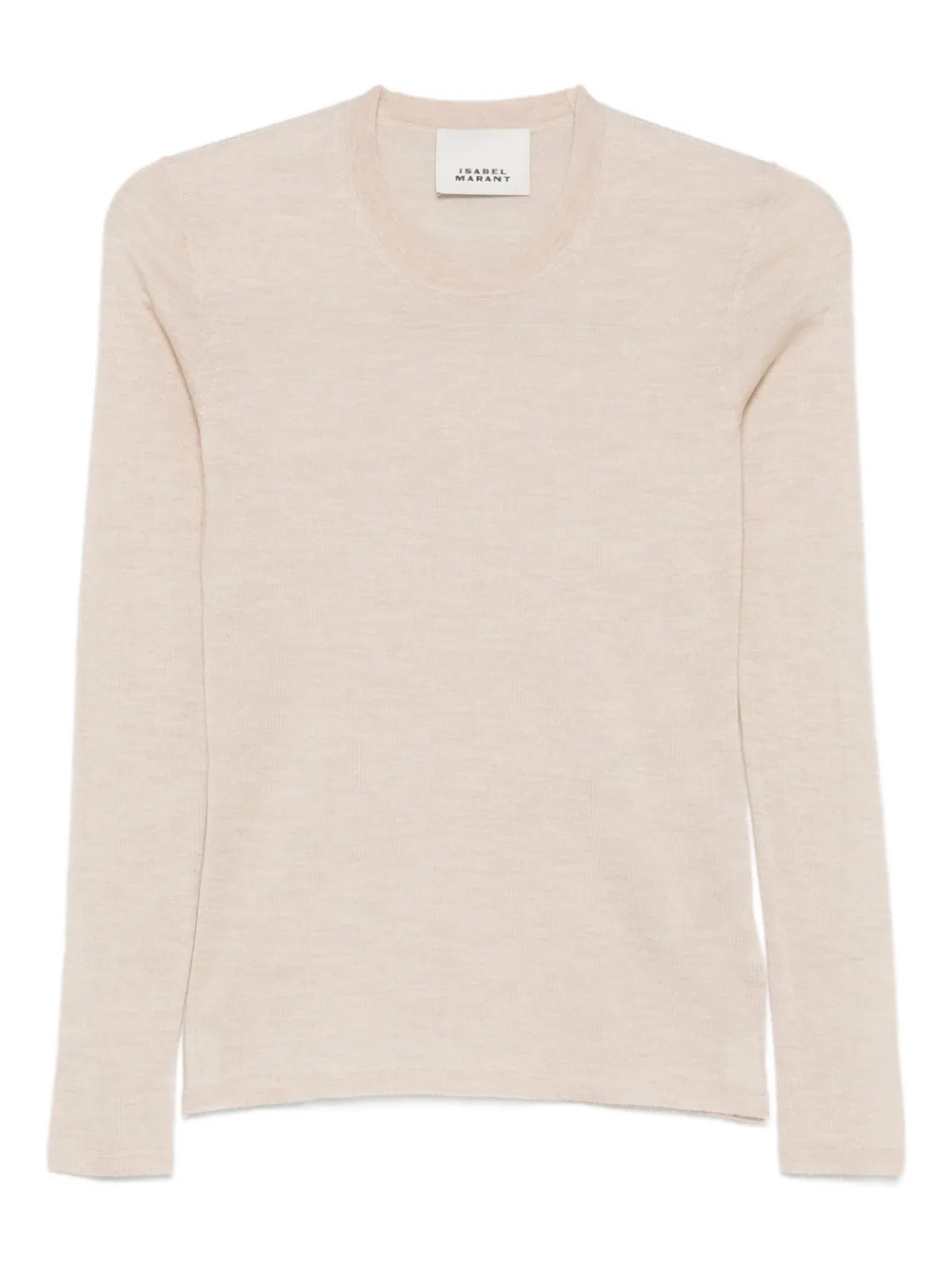 ISABEL MARANT long-sleeve round-neck sweater | Neutrals | Image 1