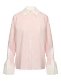 V:PM ATELIER Ginny striped shirt - Pink