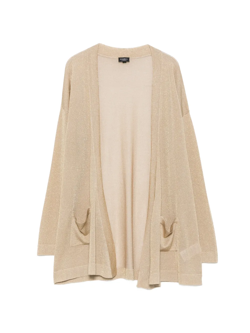 Snobby Sheep fine-knit open-front cardigan - Oro