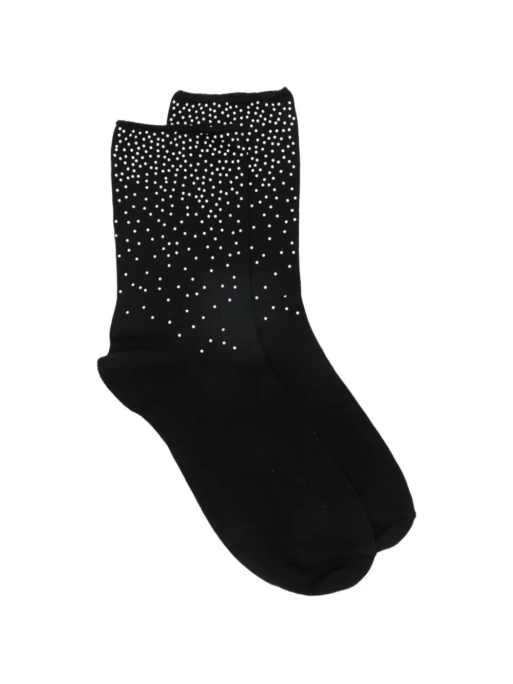 ALTO spot patterned socks - Schwarz