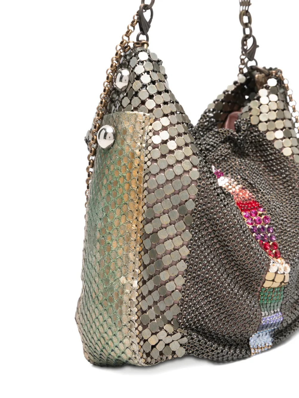 Laura B Chain-strap Mini Bag In Gold