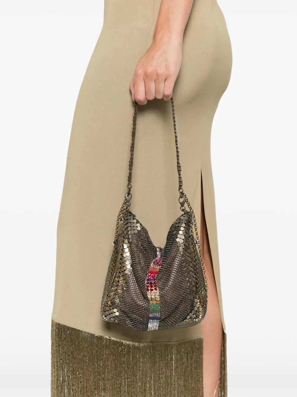  Laura B Chain-strap Mini Bag - Gold 