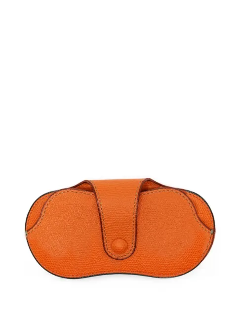 Valextra leather glasses case
