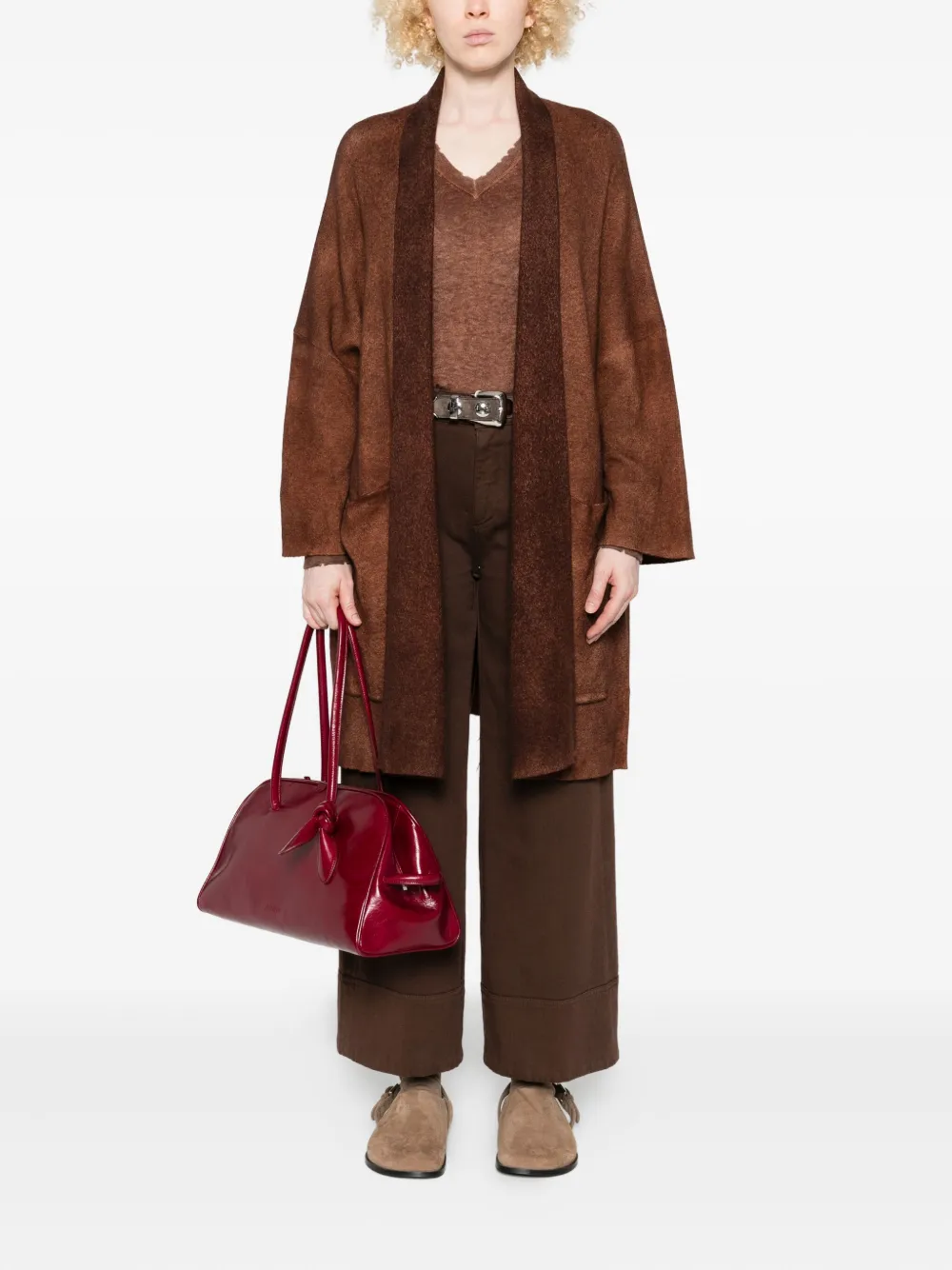 Avant Toi patch-pocket cashmere cardi-coat | Cardi-Coats | Image 2