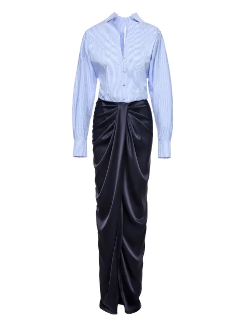 V:PM ATELIER Corynna draped maxi dress
