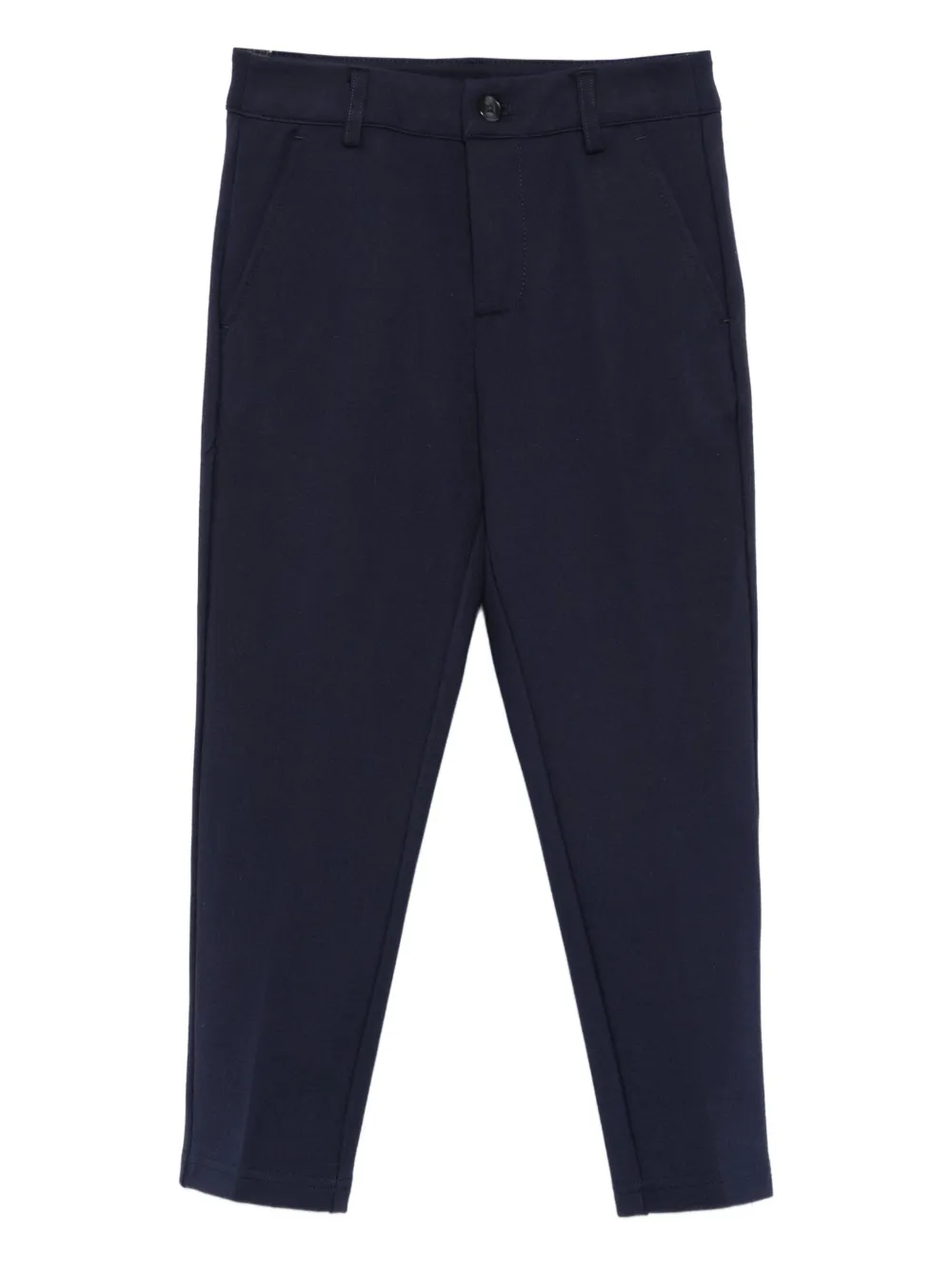 TRUSSARDI JUNIOR embroidered-logo trousers | Blue | Image 1