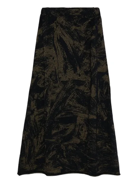 Avant Toi falda acampanada de lurex