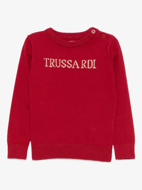 TRUSSARDI JUNIOR Trui met geborduurd logo