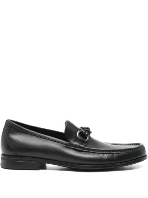 Ferragamo ガンチーニビット ローファー | ブラック | FARFETCH JP