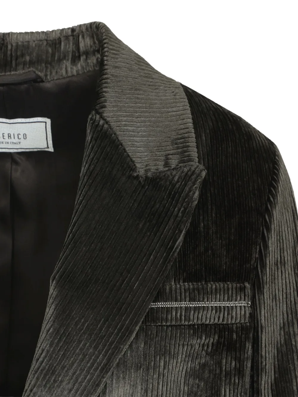 Peserico Blazer met enkele rij knopen Bruin