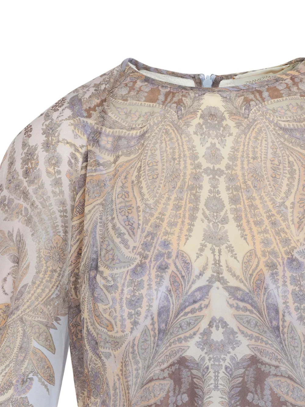 ZIMMERMANN Hypnotic Sheath dress Paars