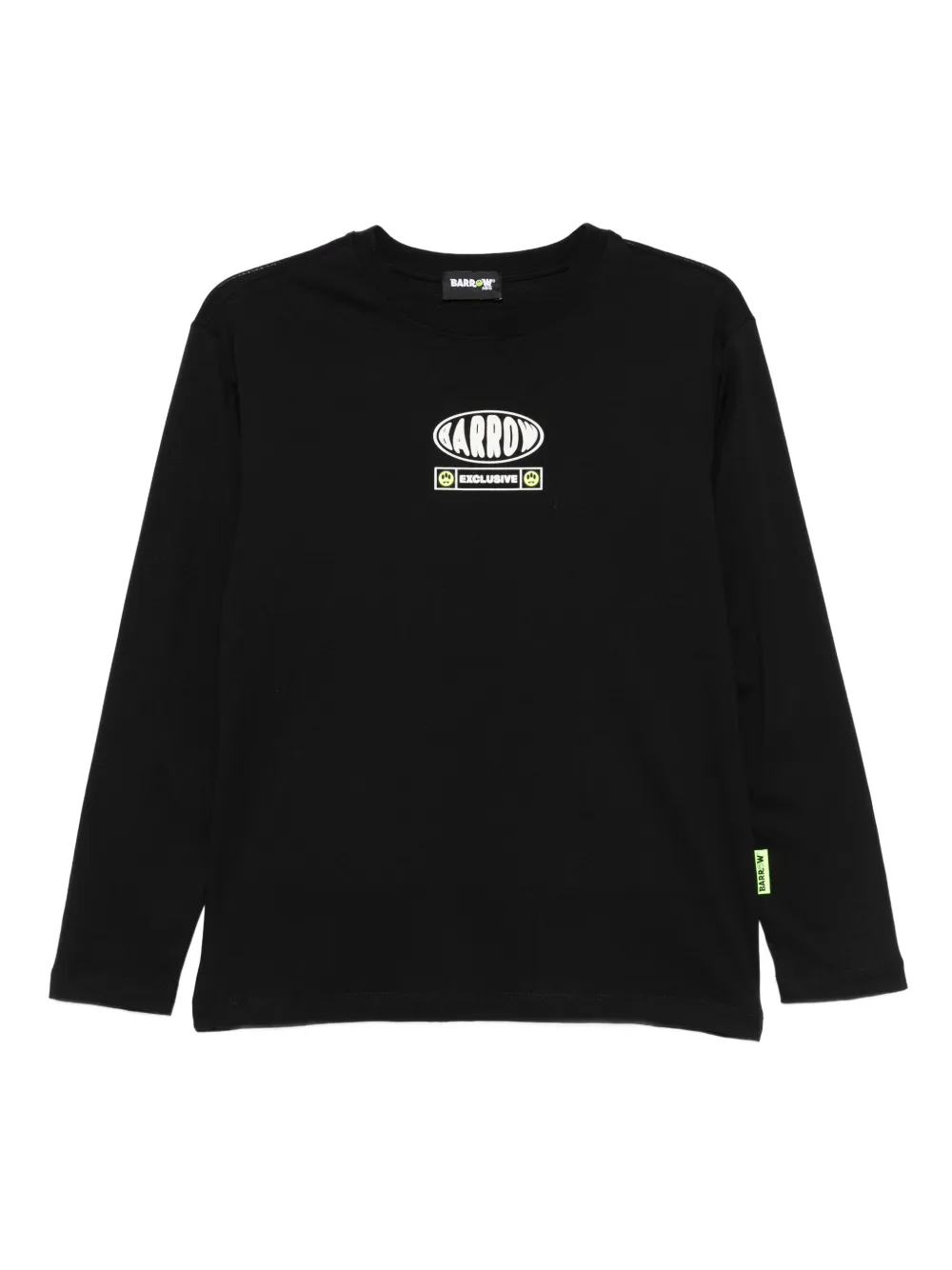 Barrow kids Langarmshirt mit Logo-Print | Schwarz | Image 1