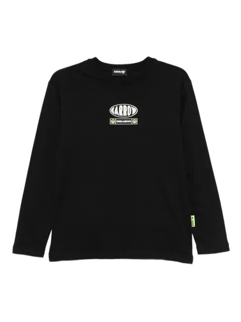 Barrow kids long-sleeve logo-print T-shirt