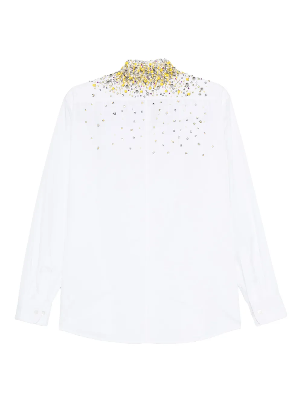Dries Van Noten Pre-Owned 2010s crystal-embellished shirt | Image 2