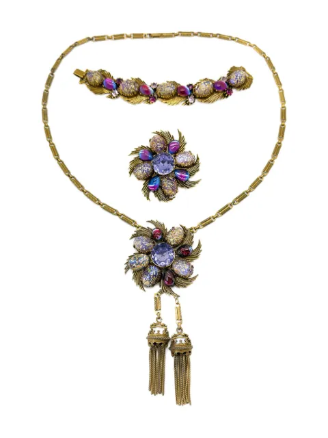 Jennifer Gibson Jewellery Florenza 1960s Dragons Breath necklace set