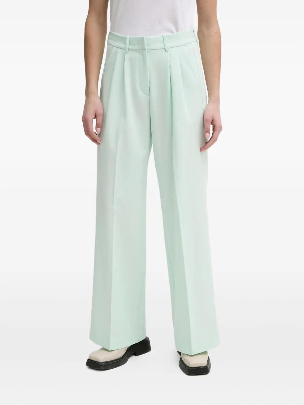 Day Birger Et Mikkelsen pleated-front trousers | Green | Image 1
