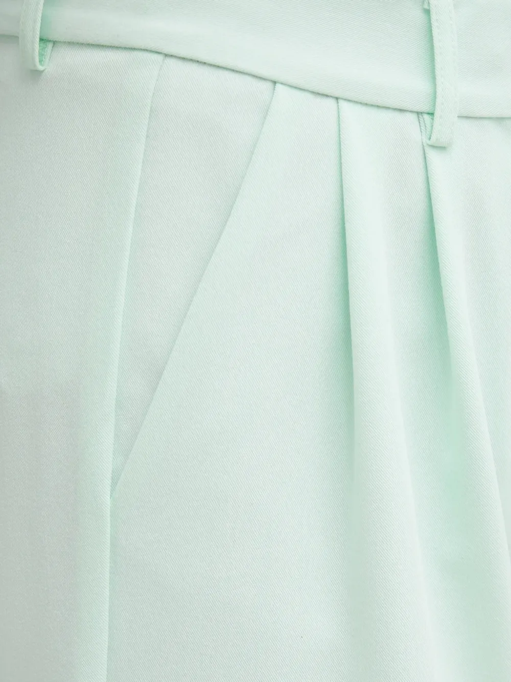 Day Birger Et Mikkelsen Broek met geplooide voorkant Groen