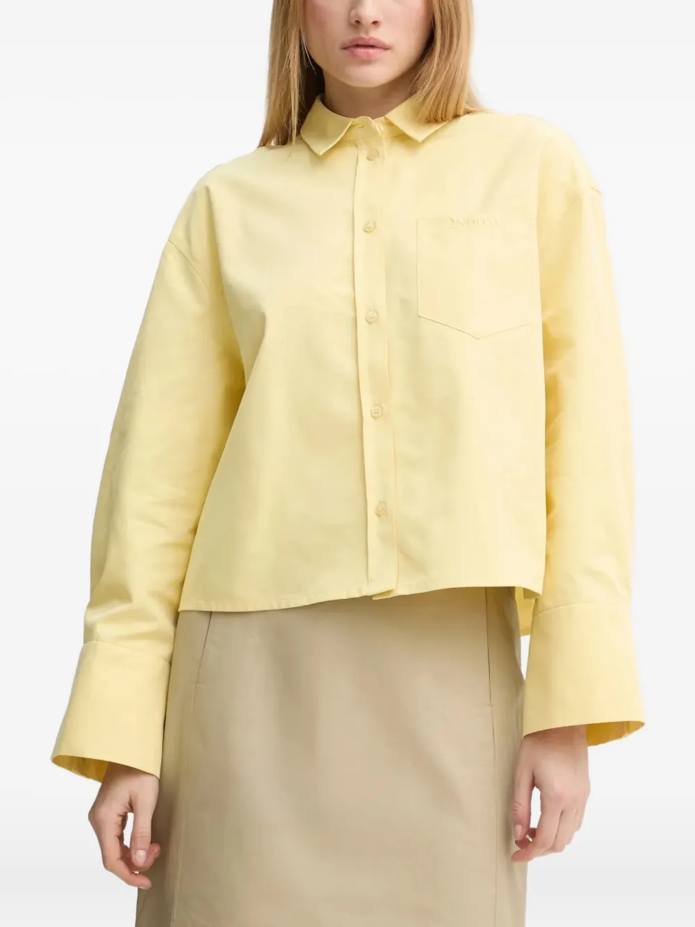Day Birger Et Mikkelsen pocket buttoned shirt | Yellow | Image 1