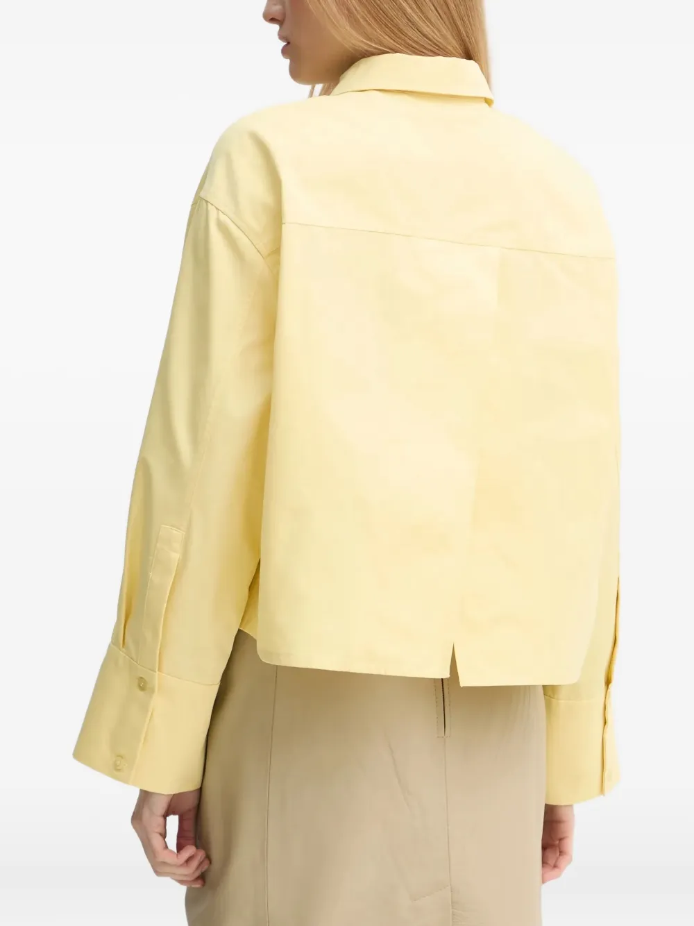Day Birger Et Mikkelsen Blouse met zak en knoop Geel