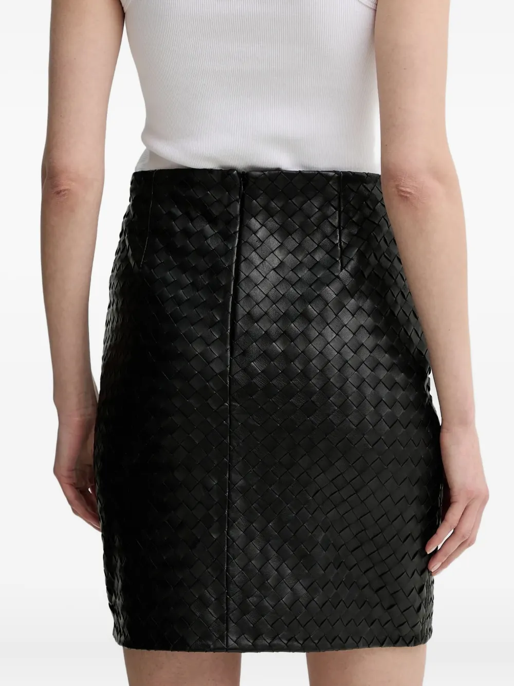Day Birger Et Mikkelsen Interwoven Mini Skirt In Black
