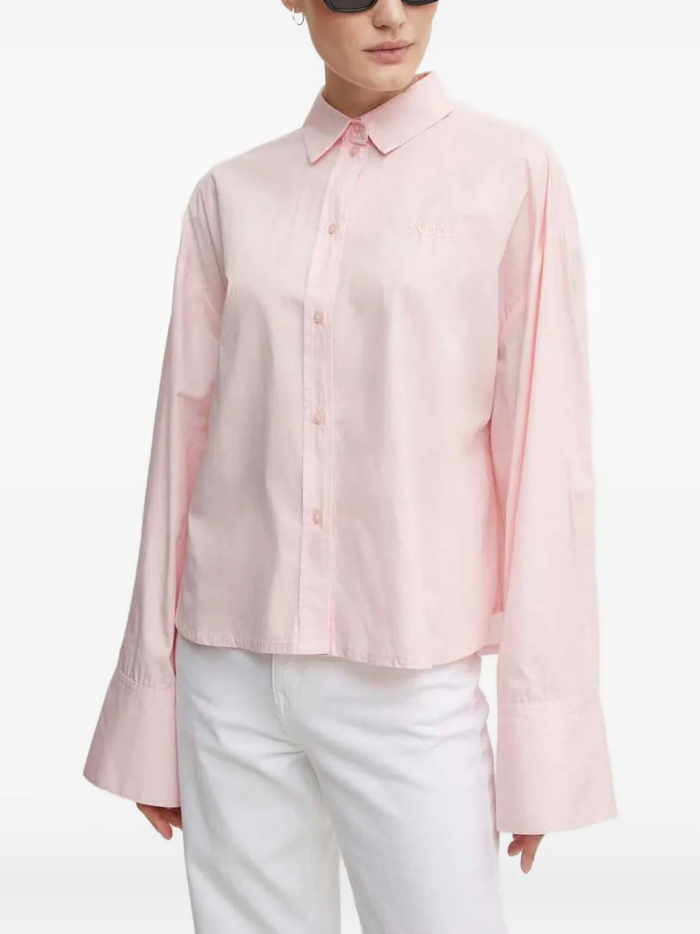 Day Birger Et Mikkelsen Hooper blouse met knopen Roze