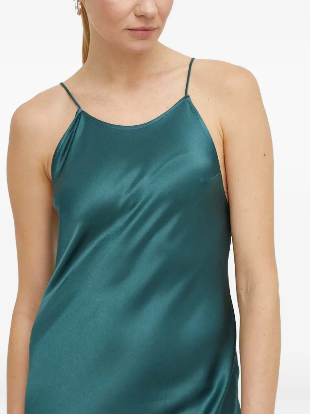 Day Birger Et Mikkelsen Neoma midi-jurk met spaghettibandjes Groen