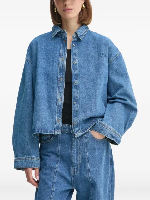 Day Birger Et Mikkelsen logo-embossed denim shirt 
