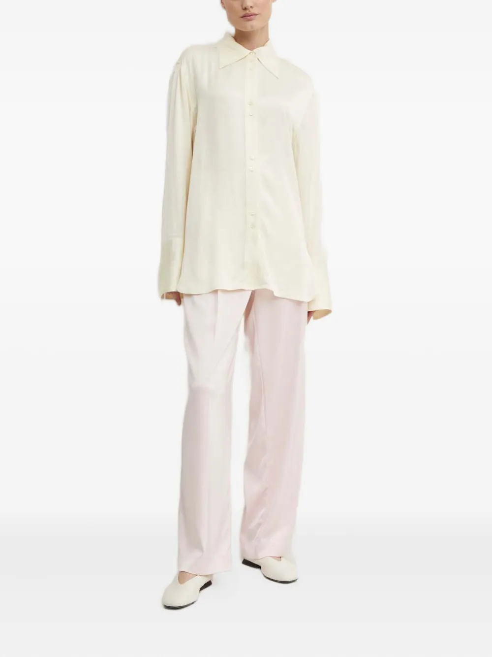 Day Birger Et Mikkelsen Enzo pleated trousers | Flared & Bell-Bottom Pants | Image 2