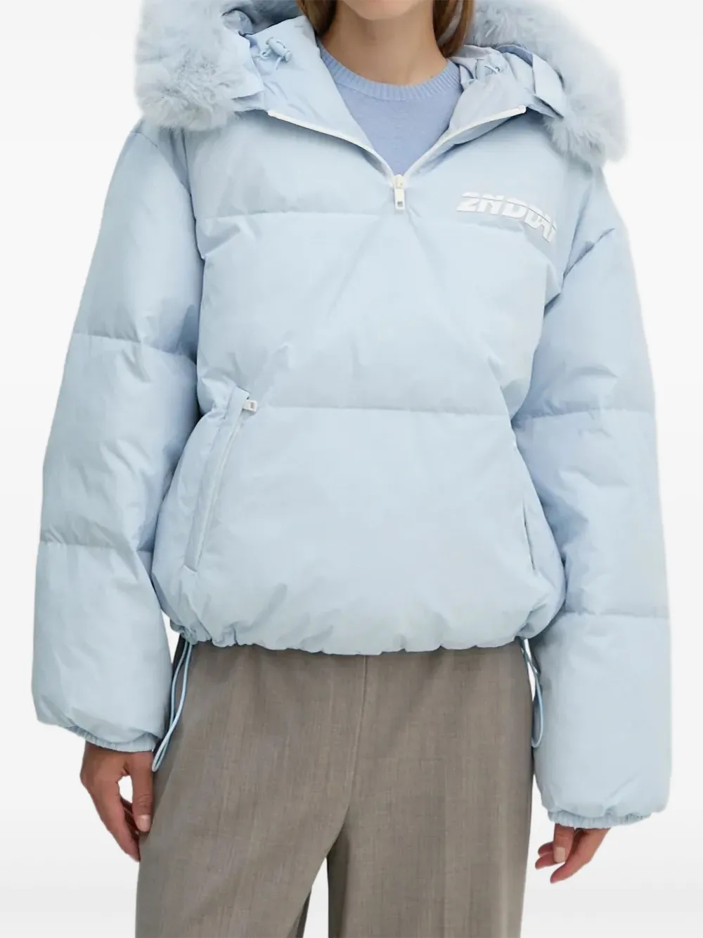 Day Birger Et Mikkelsen hooded half-zip jacket | Blue | Image 1