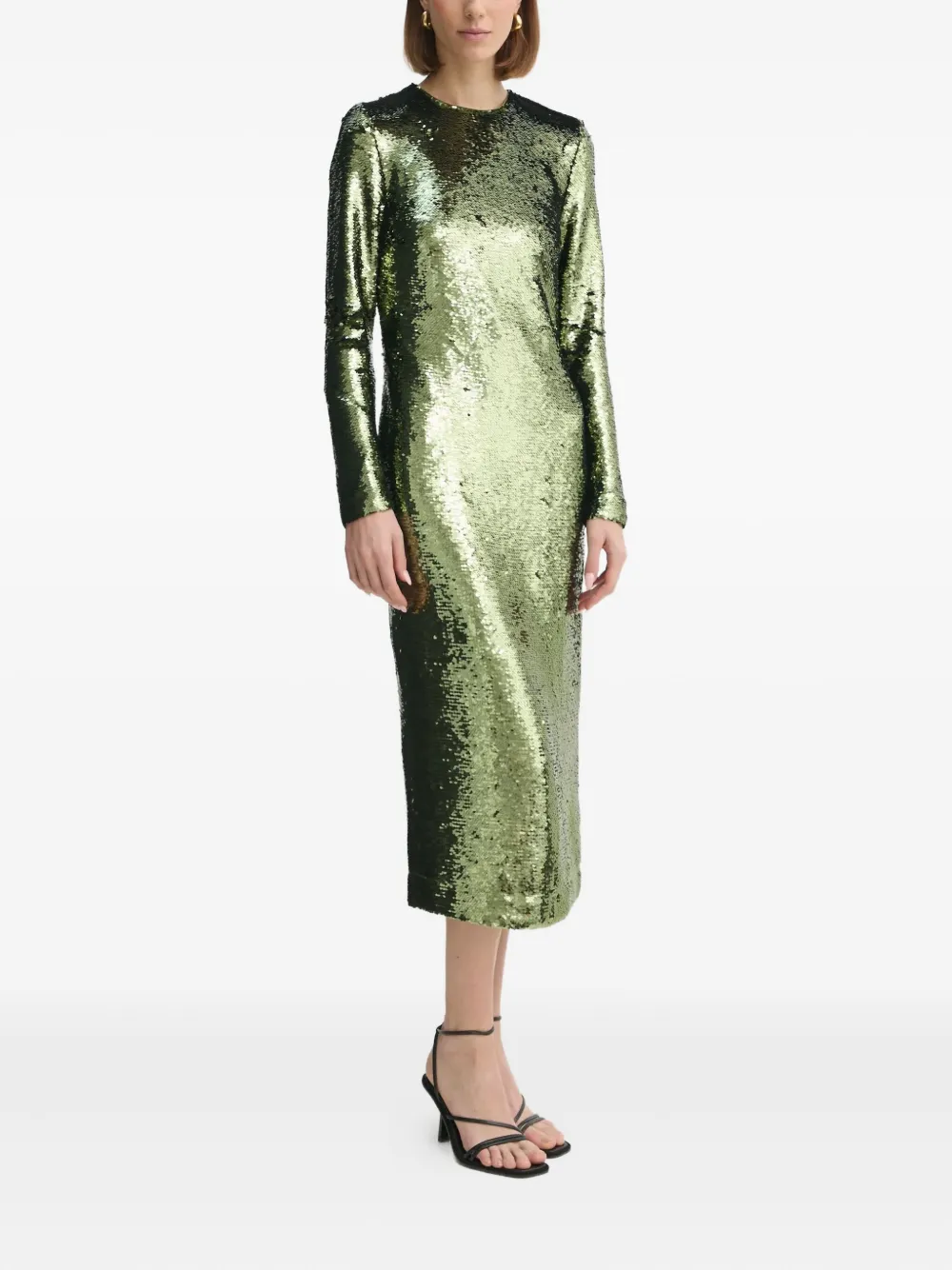 Day Birger Et Mikkelsen sequin long-sleeves midi dress | Cocktail & Party Dresses | Image 2