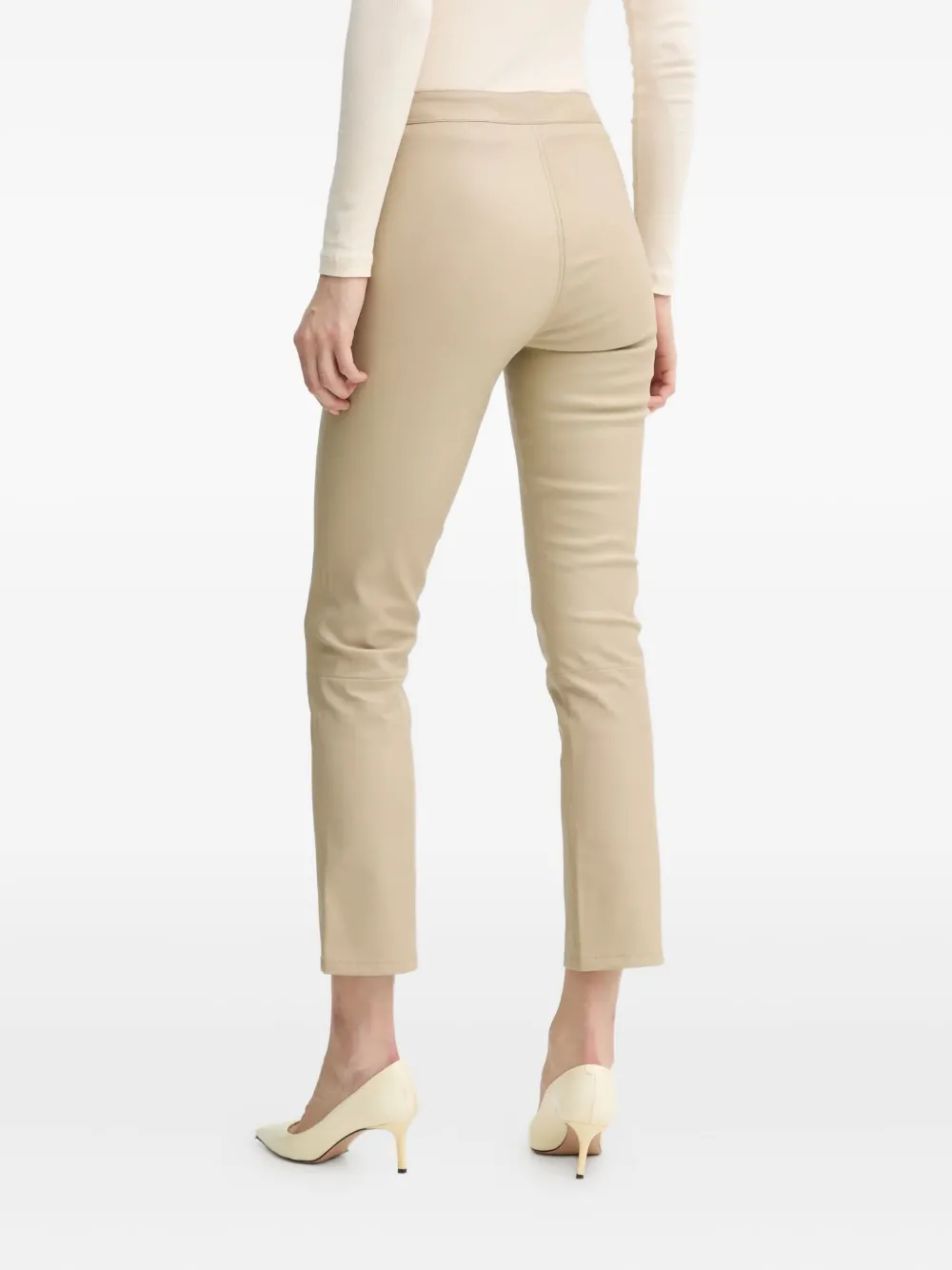 Day Birger Et Mikkelsen Broek met naaddetail Bruin