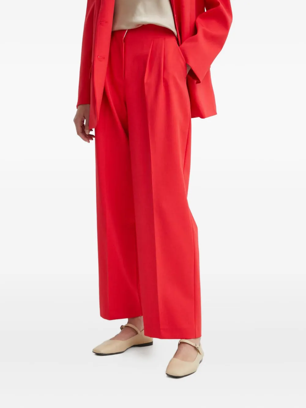 Day Birger Et Mikkelsen front-pleat trousers | Red | Image 1
