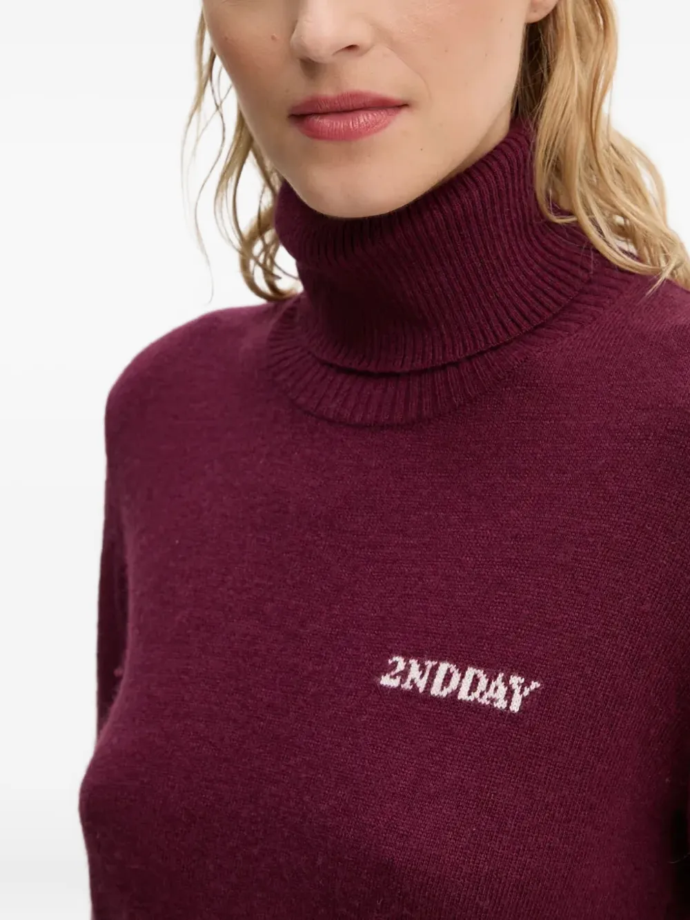 Day Birger Et Mikkelsen Roll-neck Sweater In Red