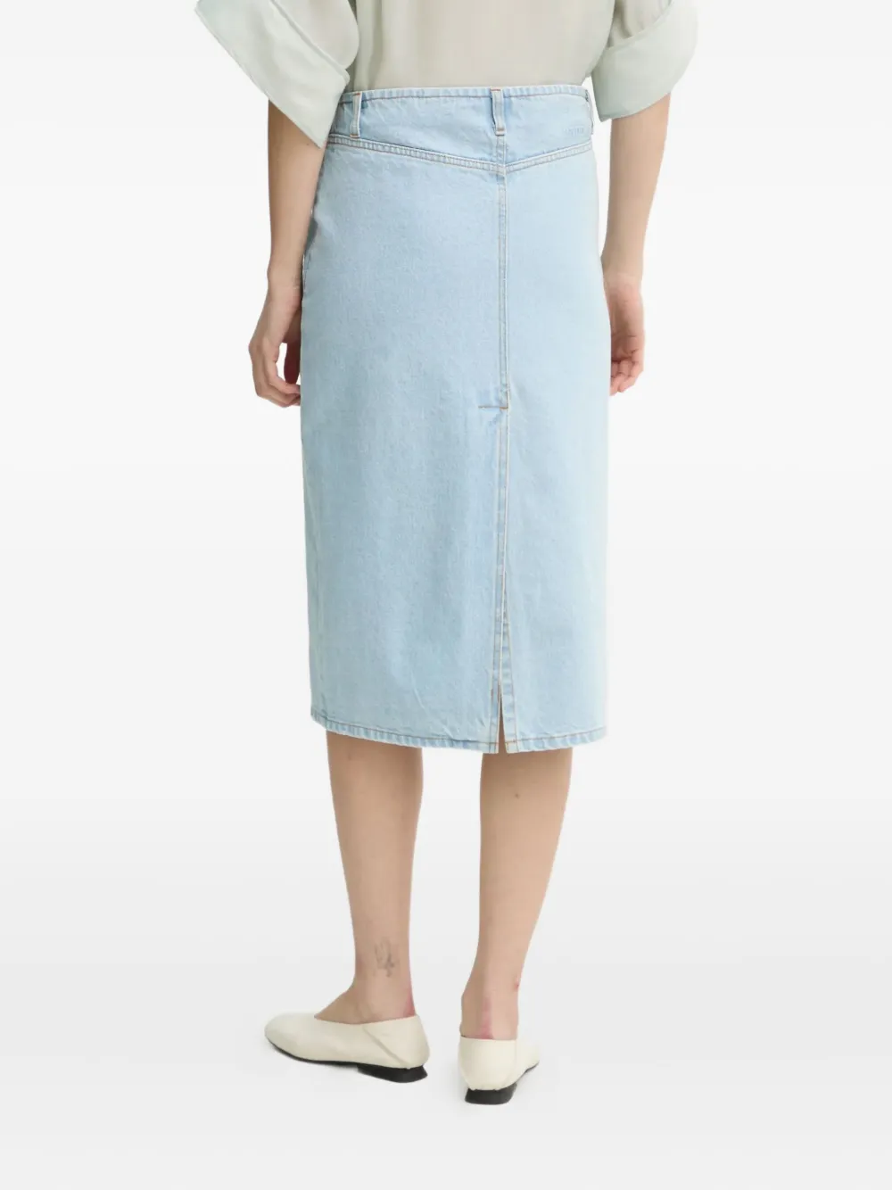 Day Birger Et Mikkelsen Midi-rok met vlakken Blauw