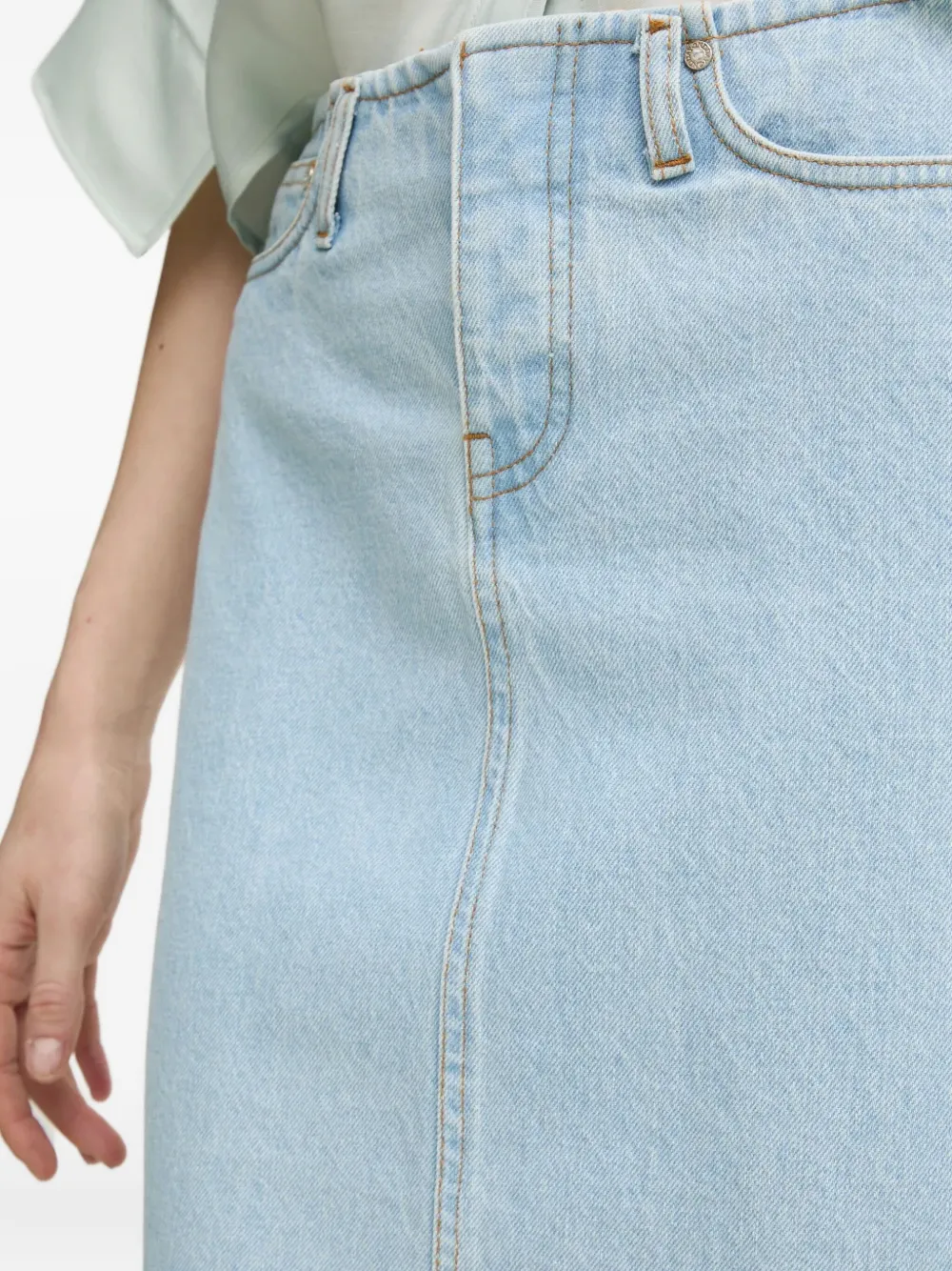 Day Birger Et Mikkelsen Midi-rok met vlakken Blauw