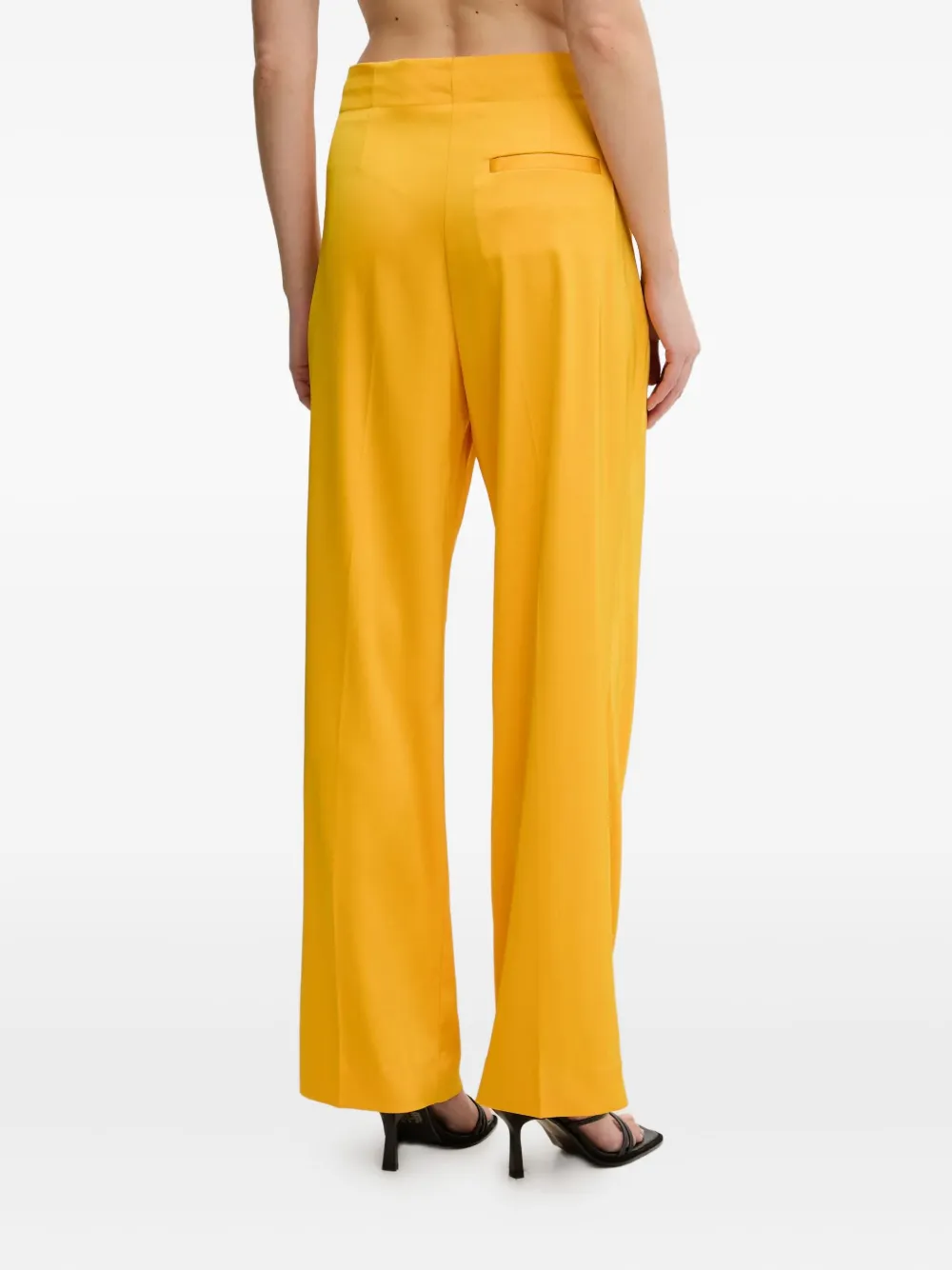 Day Birger Et Mikkelsen Pleated Trousers In Yellow