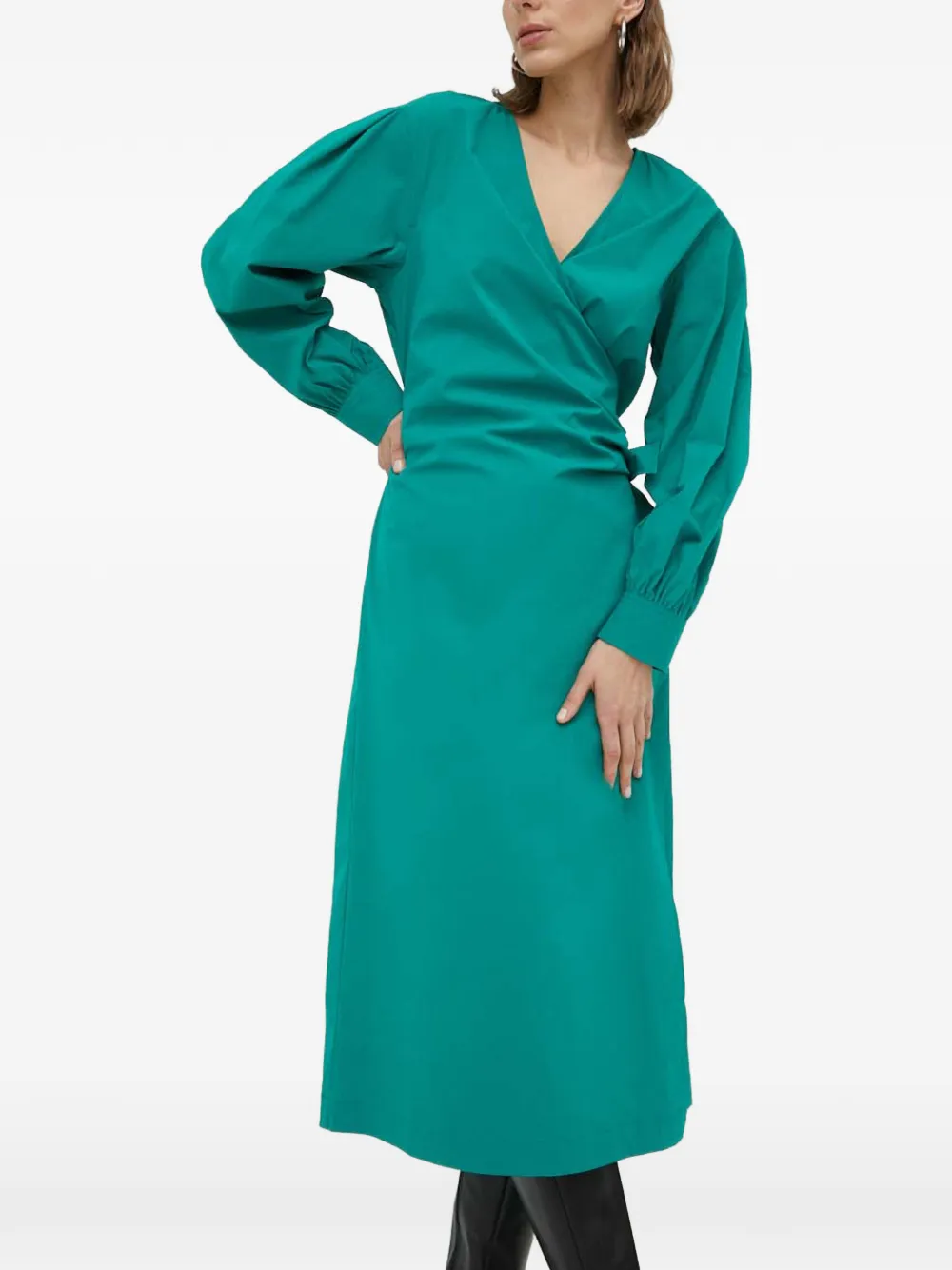 Day Birger Et Mikkelsen V-neck midi dress - Verde