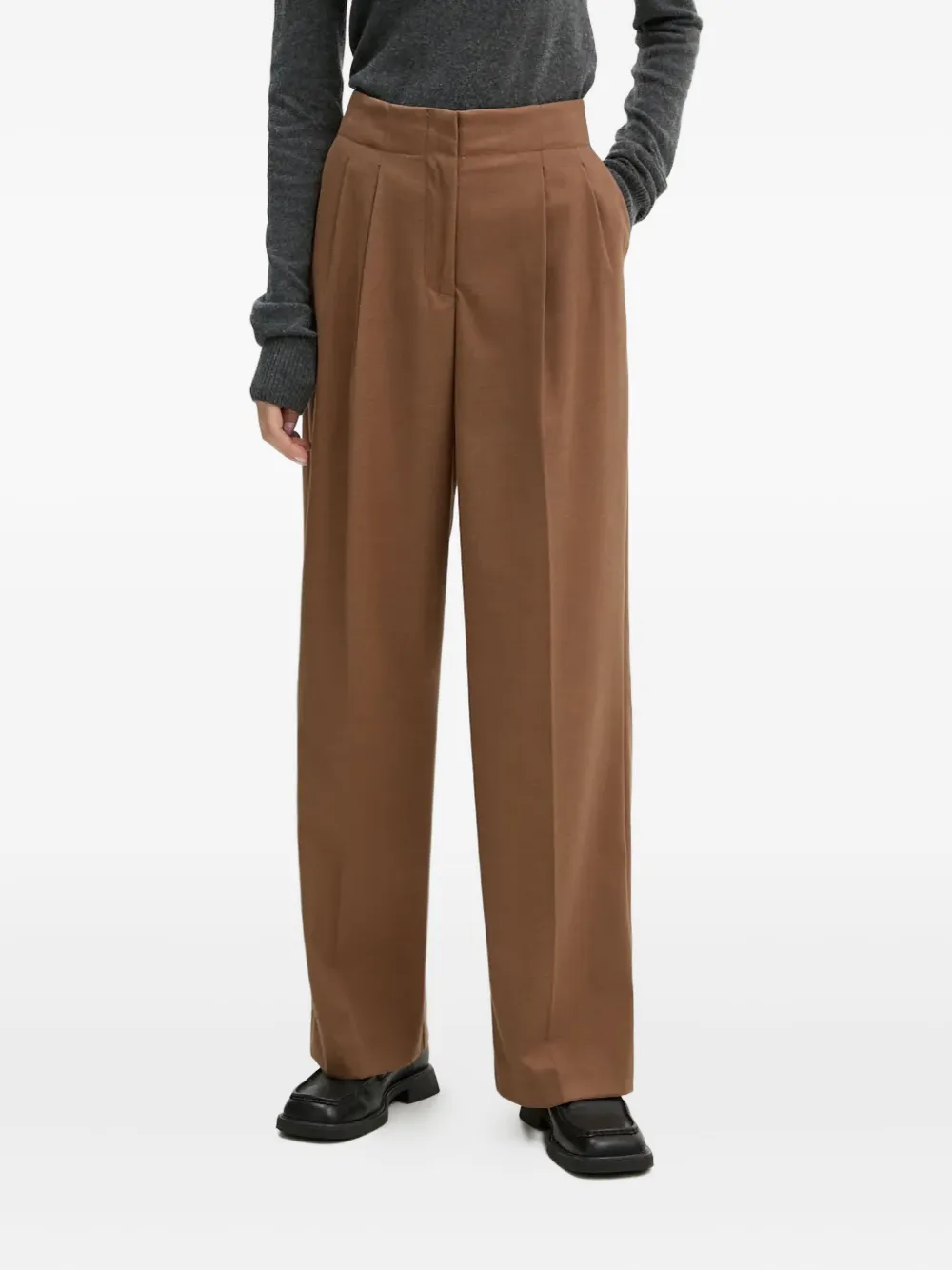 Day Birger Et Mikkelsen pleated trousers | Brown | Image 1