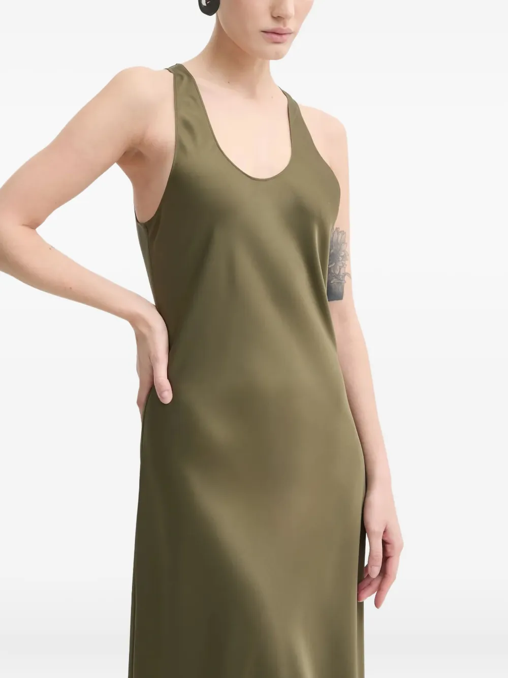 Day Birger Et Mikkelsen Jurk met U-hals Groen