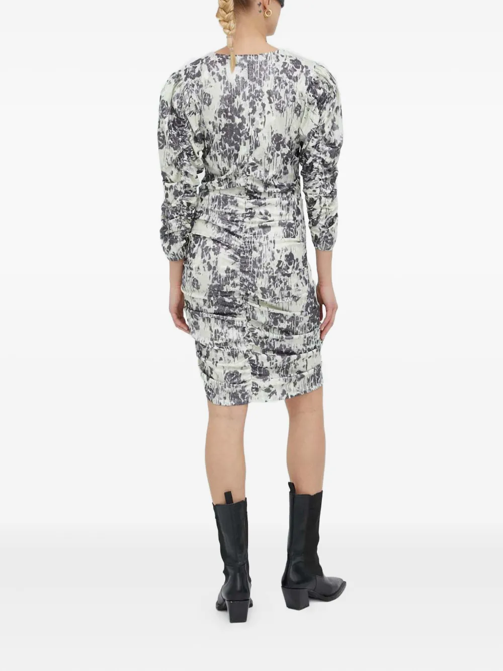 Day Birger Et Mikkelsen Jurk met ruches Wit