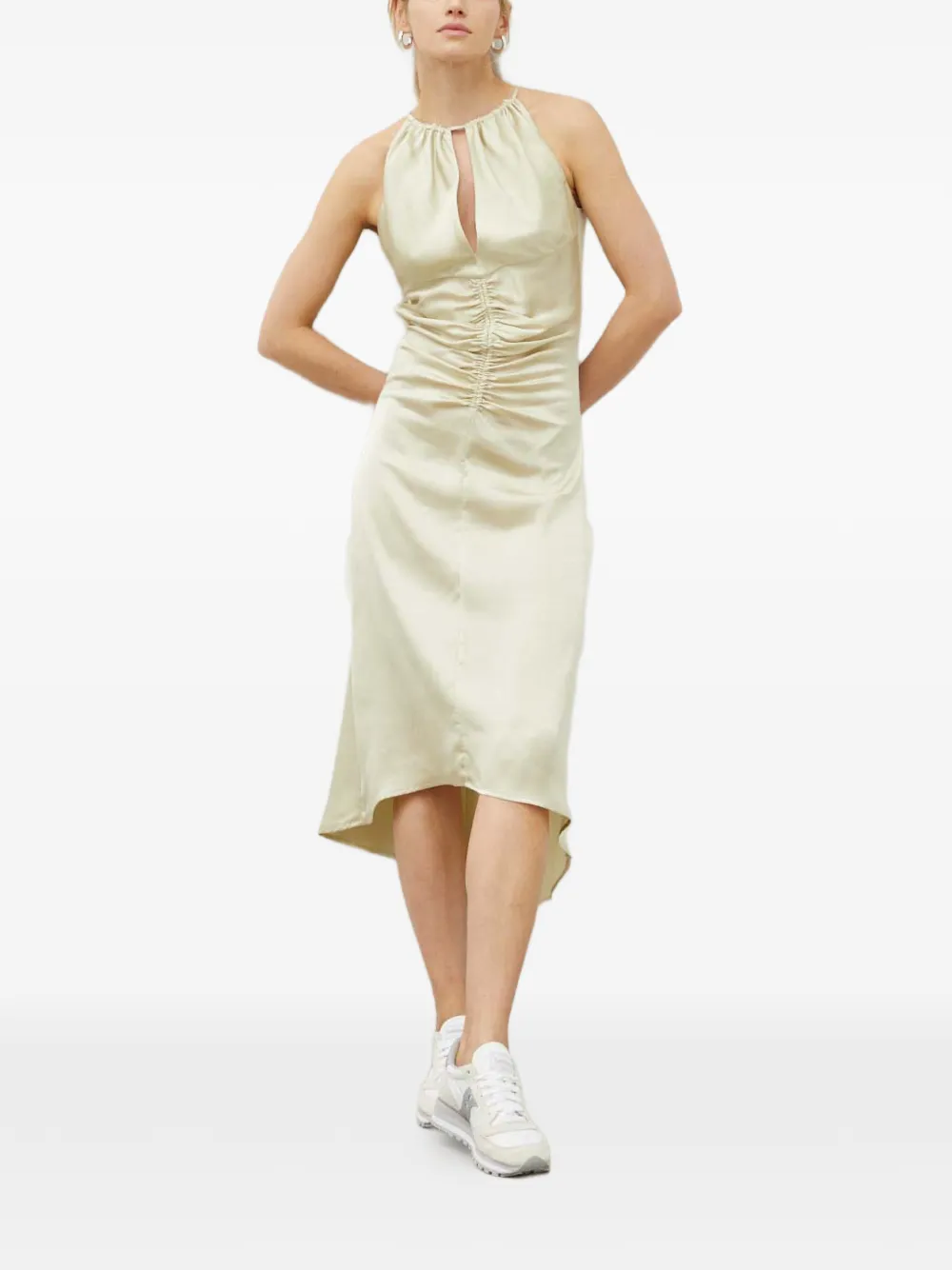 Day Birger Et Mikkelsen gathered keyhole midi dress | Cocktail & Party Dresses | Image 2
