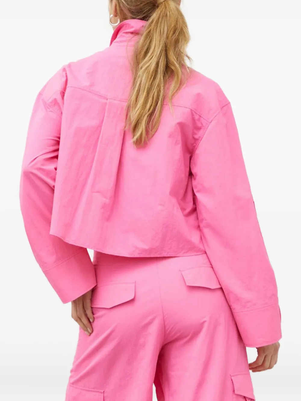 Day Birger Et Mikkelsen Buttoned Pocket Top In Pink