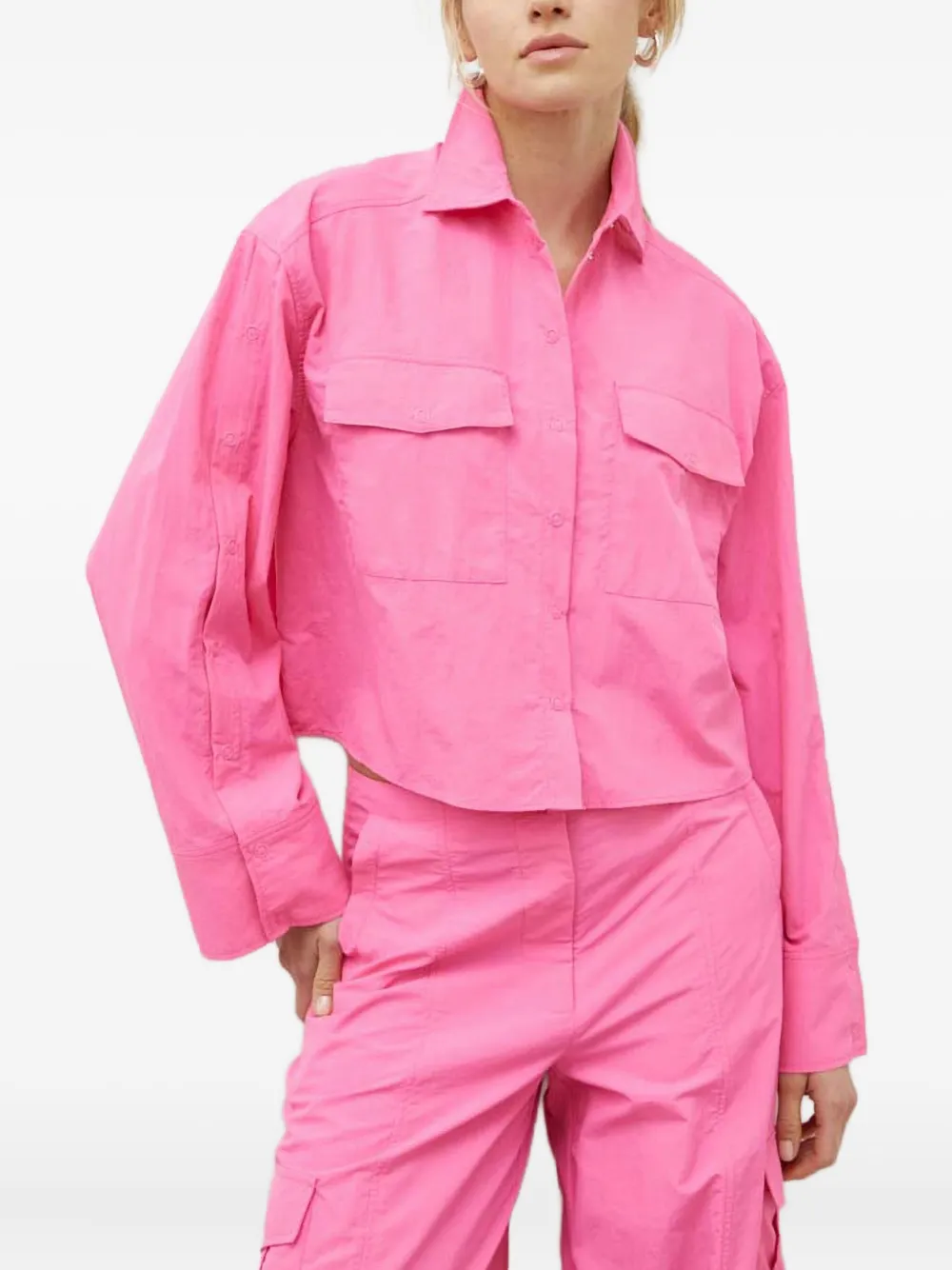 Day Birger Et Mikkelsen buttoned pocket top | Pink | Image 1