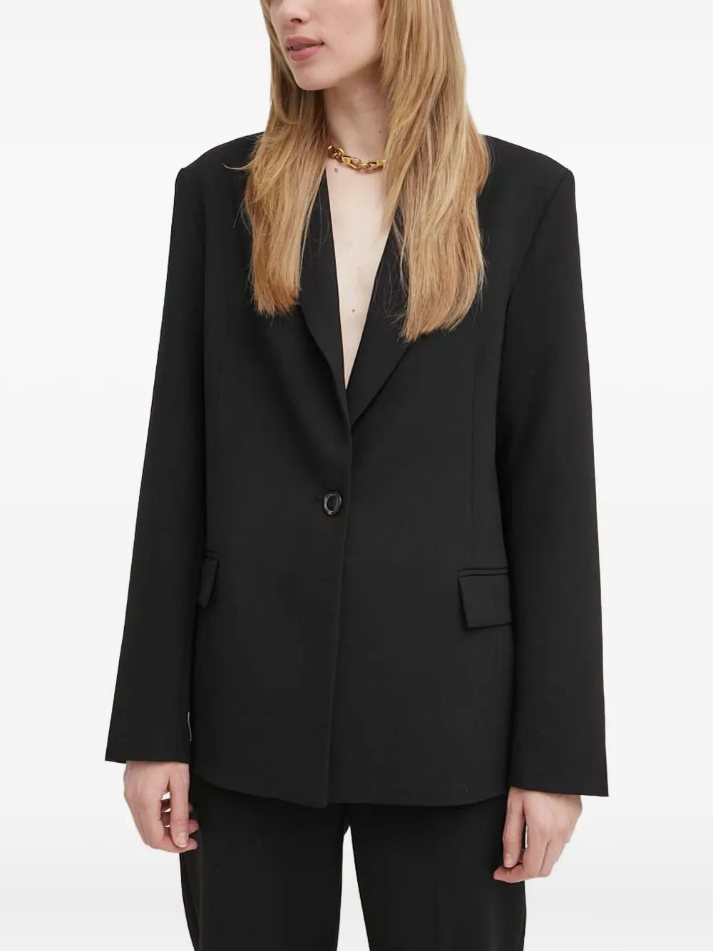 Day Birger Et Mikkelsen Elton single-breasted notched blazer | Black | Image 1