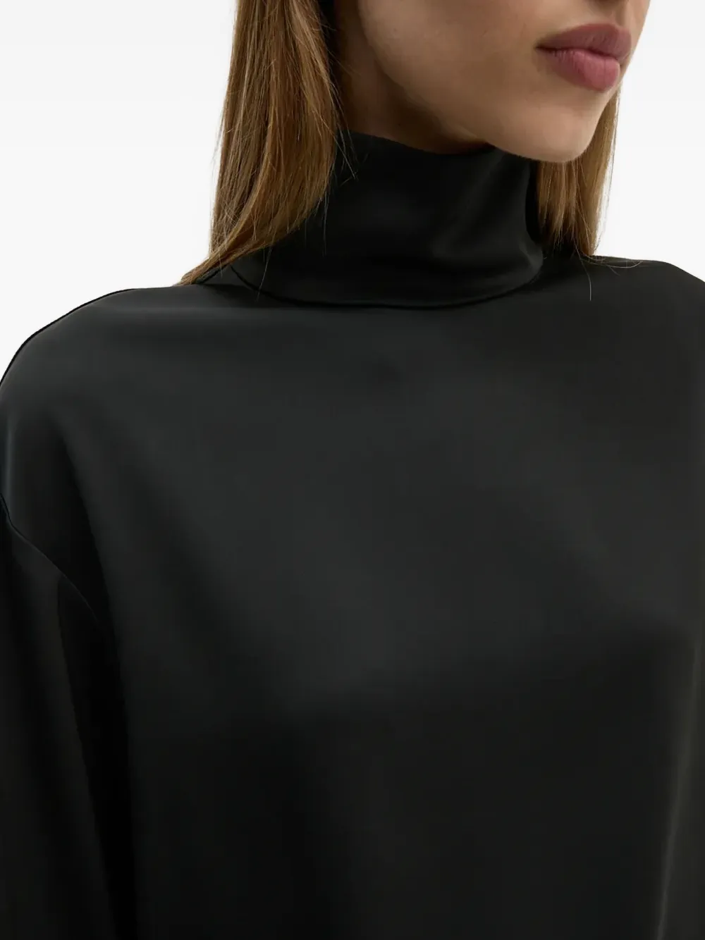 Day Birger Et Mikkelsen Blouse met hoge hals Zwart