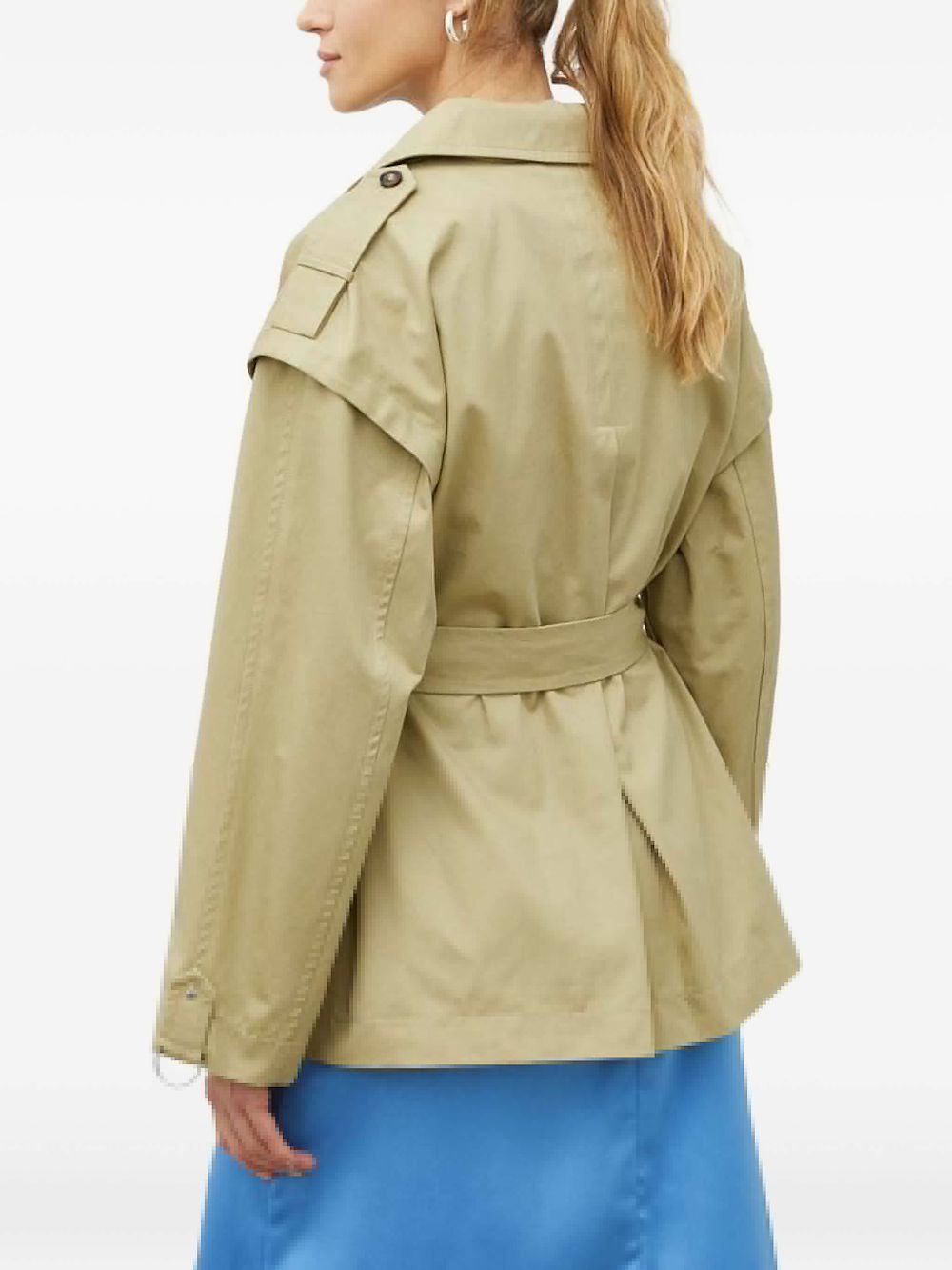 Day Birger Et Mikkelsen Jas met riem Beige