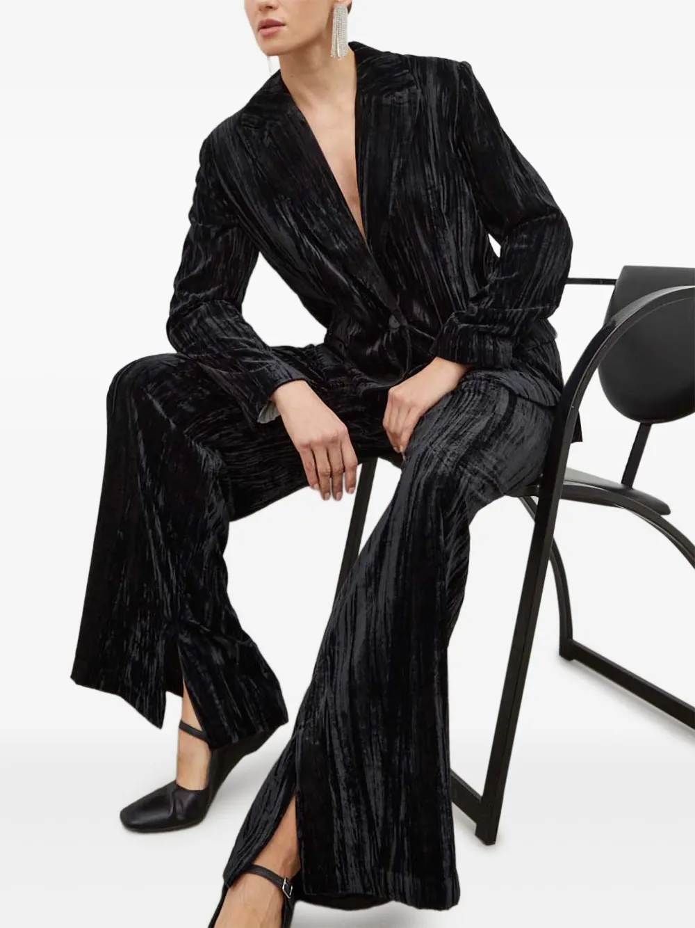 Day Birger Et Mikkelsen velvet trousers | Flared & Bell-Bottom Pants | Image 2