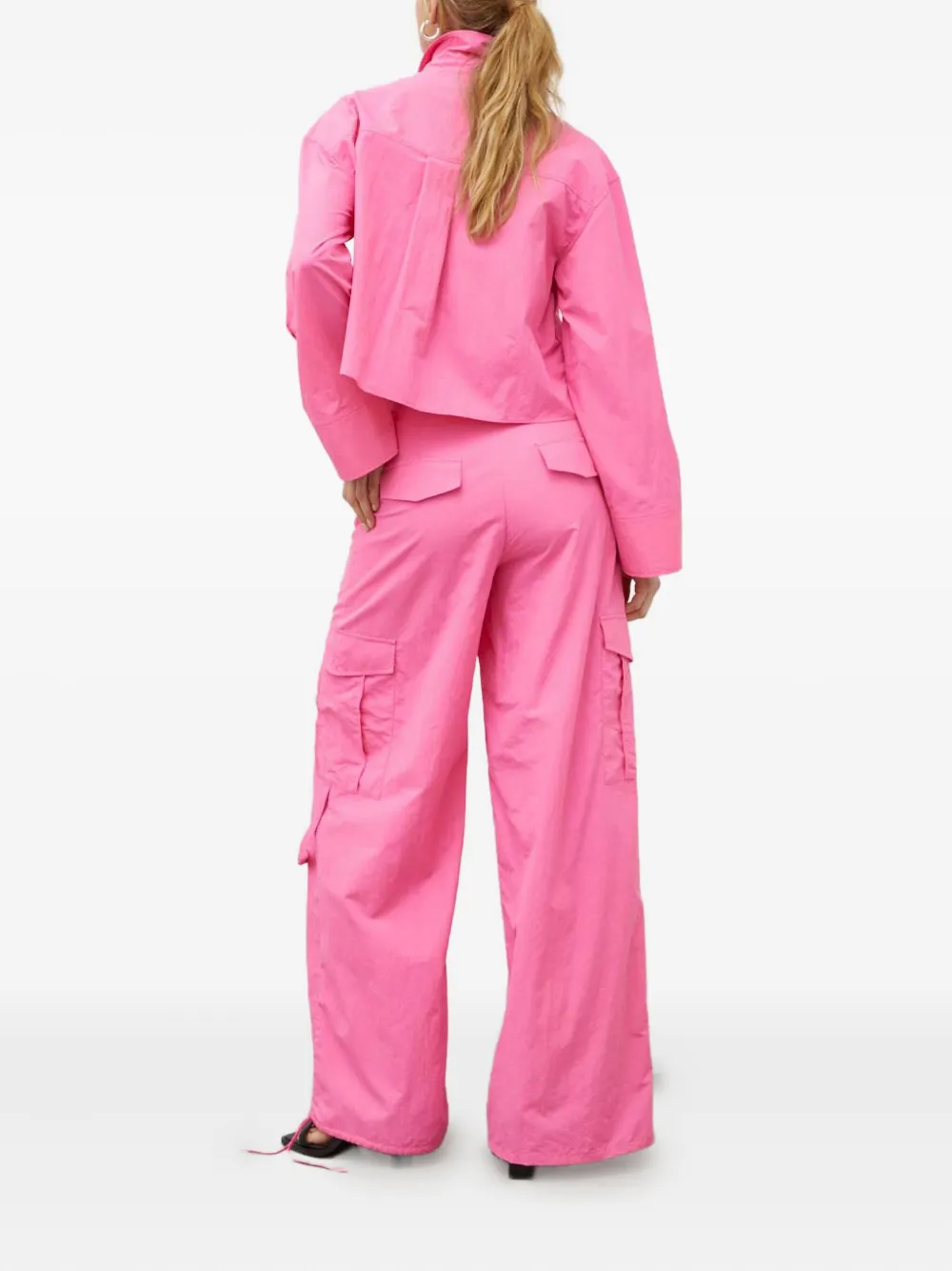 Day Birger Et Mikkelsen Cargo-pockets Trousers In Pink